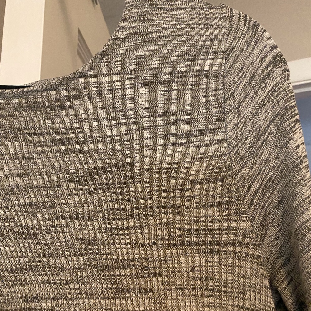 Old Navy Gray Long Sleeve Dress